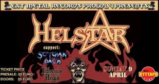 live report Helstar, Stygian Oath, Hailsteel Live at Kyttaros Sunday April 9th