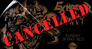 Exhorder, Cancer at Kyttaro 26 May 2023 Cancelled